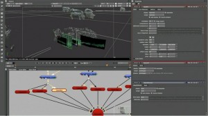 Nuke Studio intègre 100% des outils et fonctionnalités de Nuke X, application d'effets spéciaux et compositing 2D/3D : logique nodale, effets d'incrustation, camera tracker, deep compositing, création et modification 3D,...